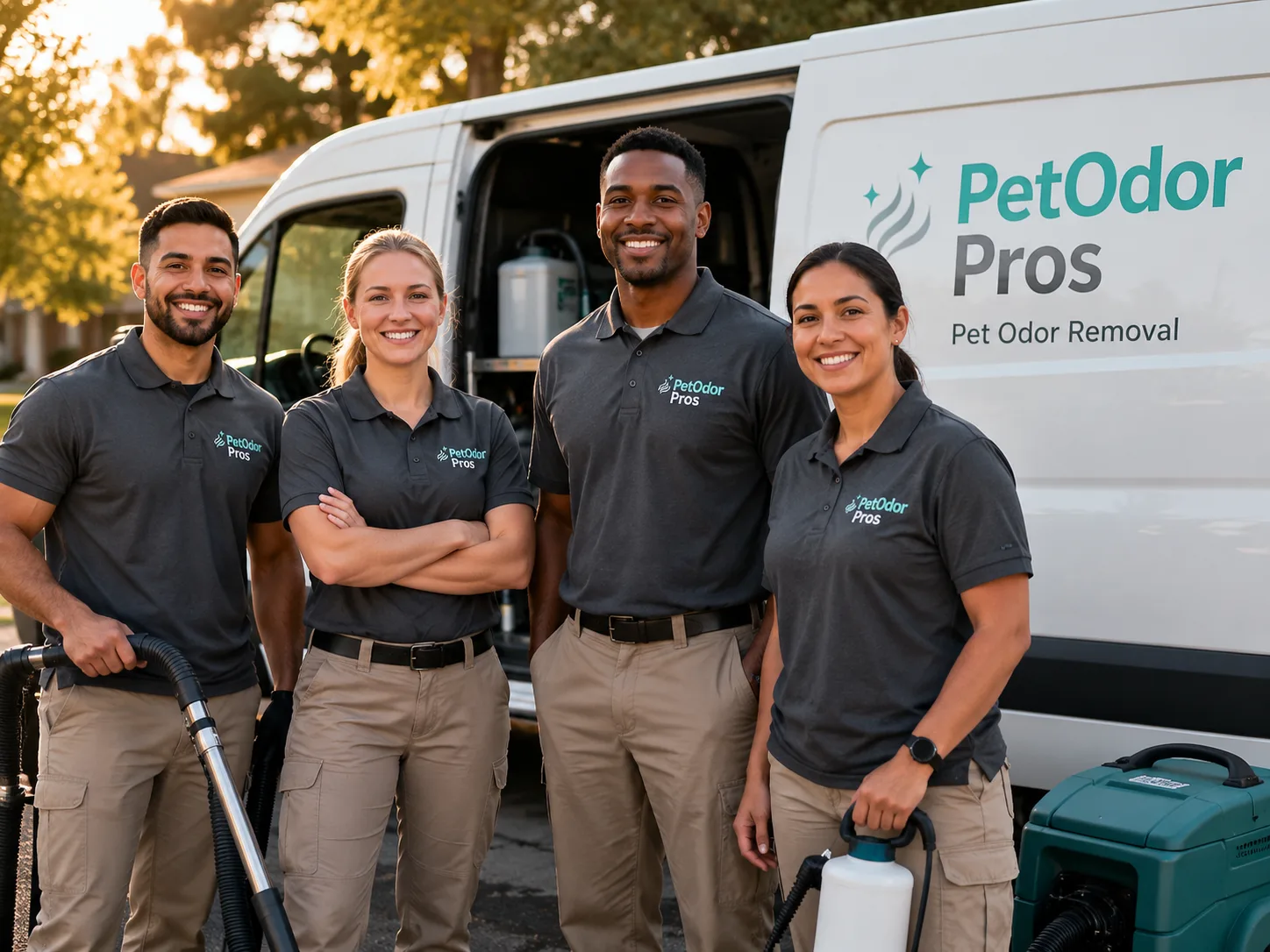Pet Odor Removal team serving Dendron, VA